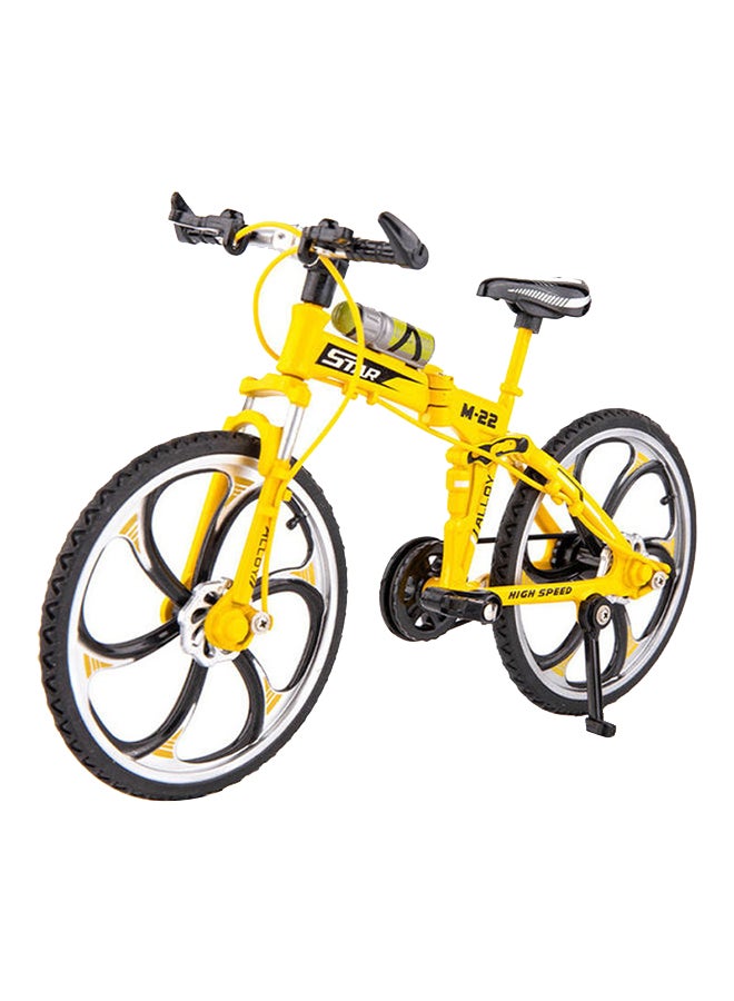 1:8 Alloy Folding Mountain Bike 20 x 13cm - Image 1
